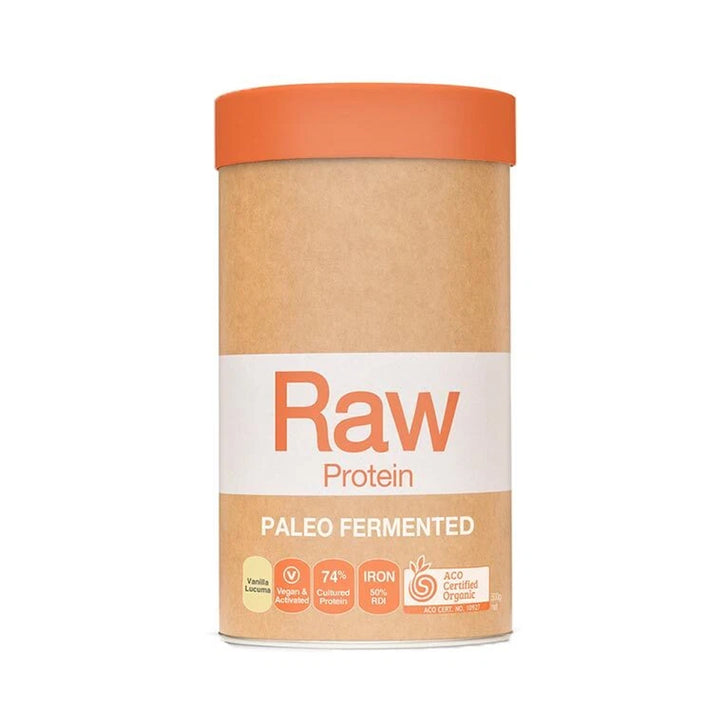 AmazoniaOrganicRawProteinPaleoFermentedVanillaLucumaGlutenFree