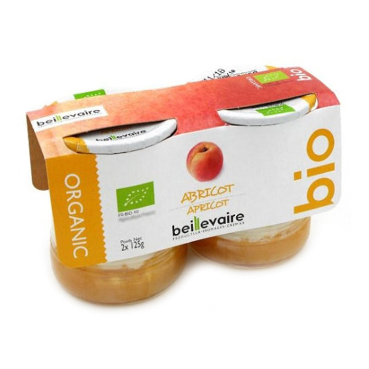 BEILLEVAIREBIOWHOLEMILKYOGHURTAPRICOTGLS